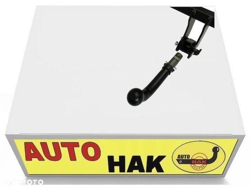 SŁUPSK WYPINANY AUTO  HAK HOLOWNICZY + MODUŁ WH1 + ADAPTER do GOLF 5 V+PLUS 6 VI+PLUS od 2003-2014 - 15