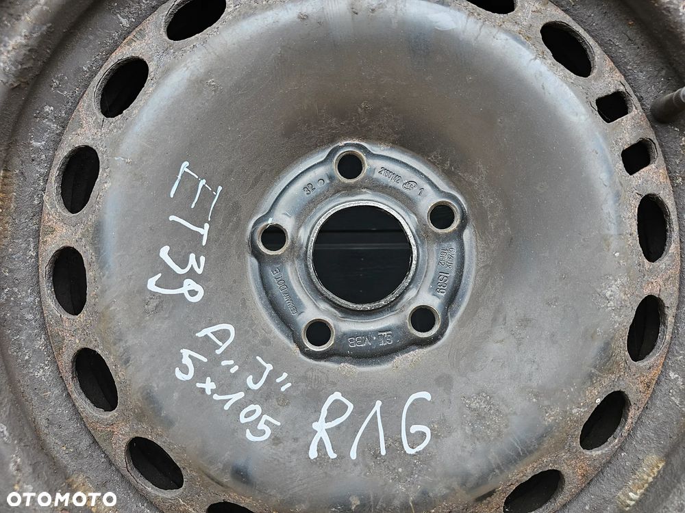 KOŁA FELGI STALOWE OPONY ZIMOWE 205/55 R16 OPEL ASTRA J K MOKKA 5x105 6,5J ET39 - 9