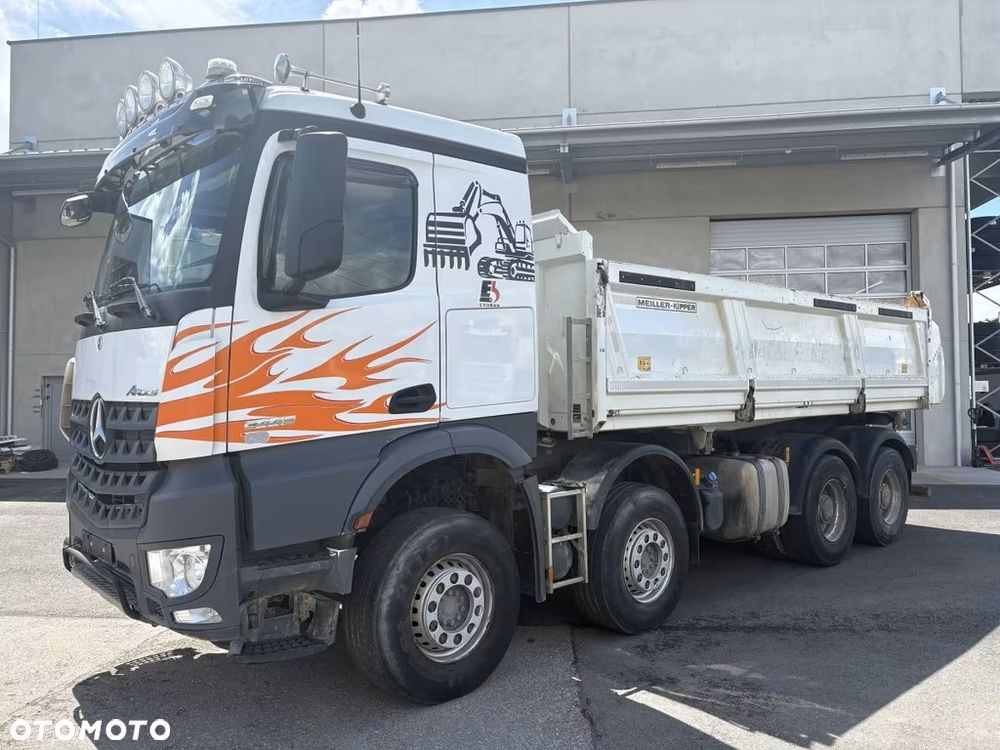 Mercedes-Benz AROCS 3445 8x4 – Wywrotka 3-stronna Meiller Bordmatik / EURO 6 /  143 392 km - 28
