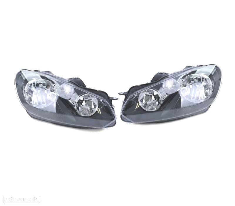 FARÓIS OPTICAS PARA VOLKSWAGEN VW GOLF VI 08-12 - 1