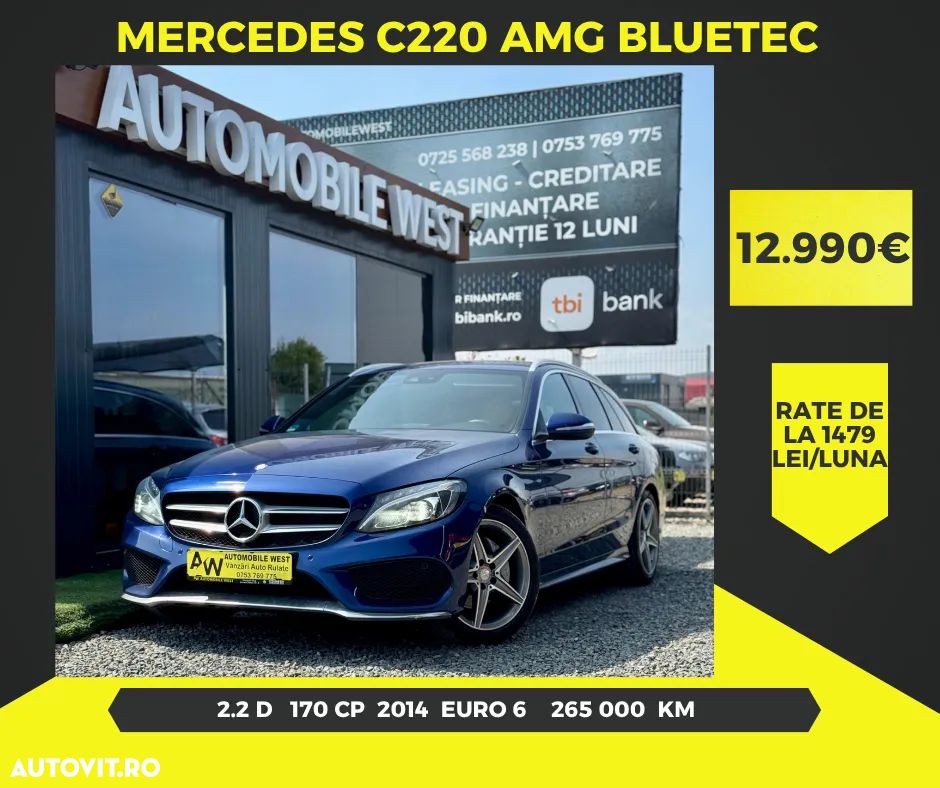 Mercedes-Benz C 220 (BlueTEC) d T 7G-TRONIC AMG Line