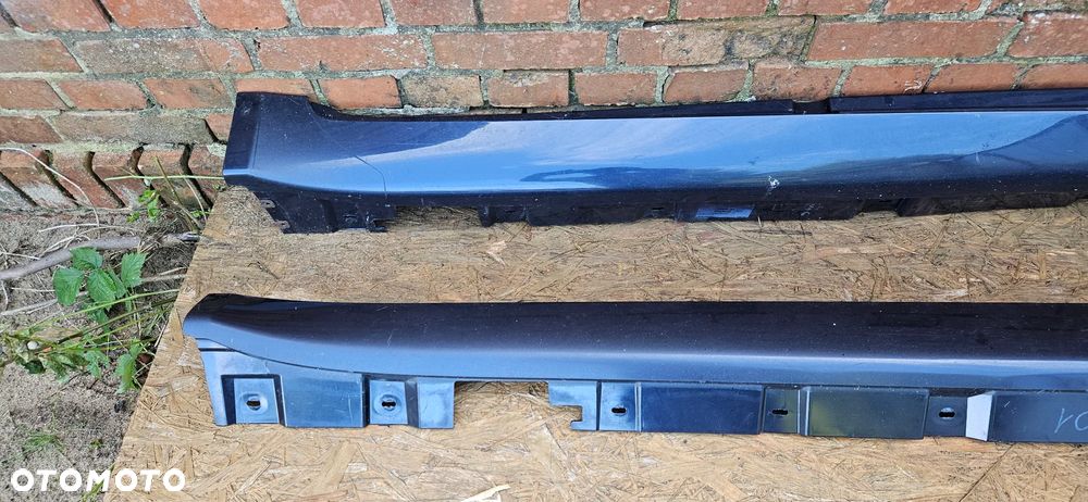 BMW 7 F01 Listwa progowa prawa lub lewa Próg prawy lub lewy kolor A89   7213446 7213445 - 2