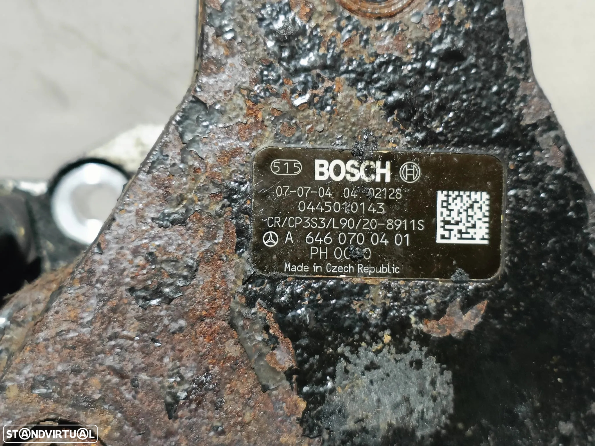 BOMBA ALTA PRESSÃO INJECÇÃO INJETOR INJETORA COMBUSTIVEL BOSCH CP353L90 MERCEDES VITO W639 2.2CDI 111CV OM 646.982  A6460700401 0445010143 W124 W210 W211 W212 W213 C207 W238 2.2 CDI OM 646.982 - 7