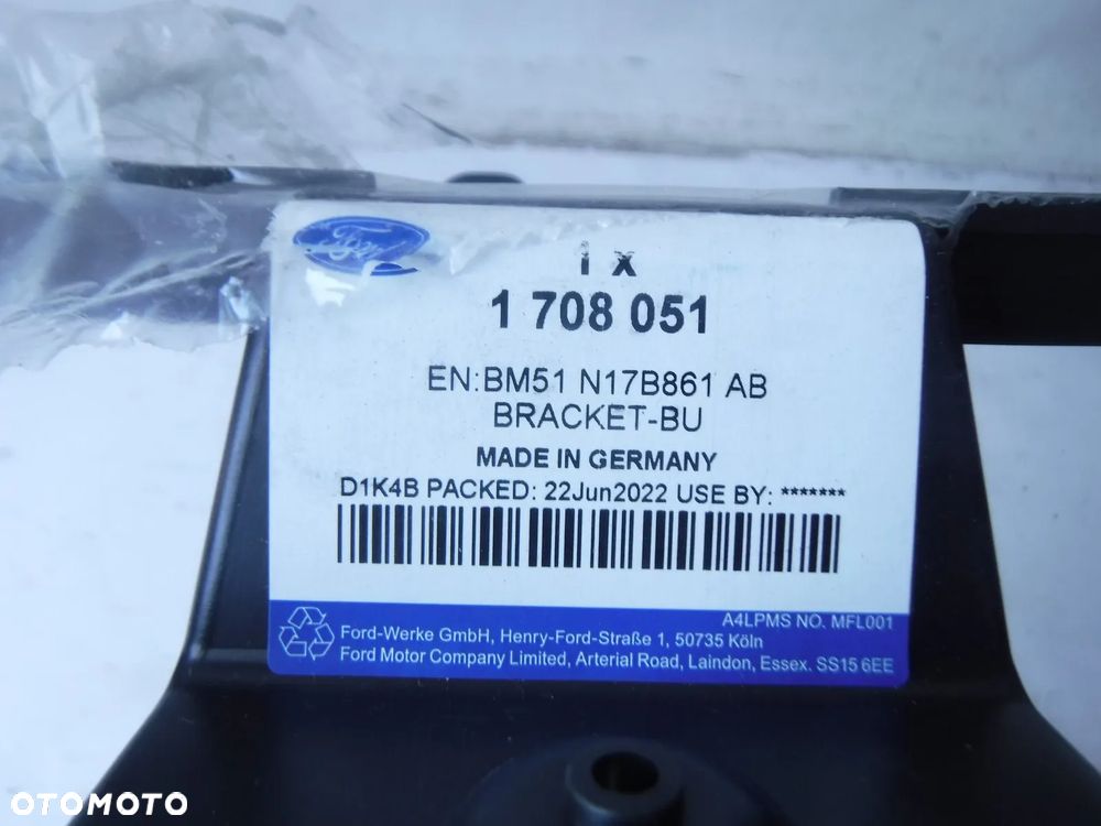 FORD FOCUS MK3 SLIZG ABSORBER NOWY ORYGINAŁ ZDERZAKA TYŁ TYLNY - 2