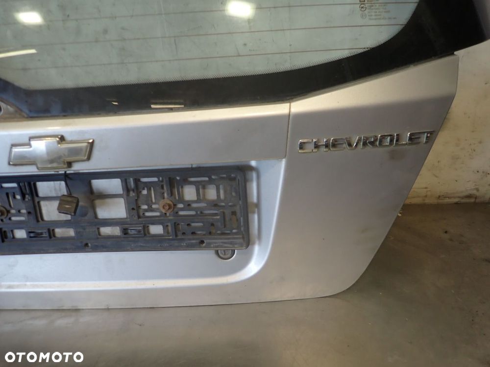 KLAPA TYŁ BAGAŻNIKA CHEVROLET AVEO II 1.2 - 3