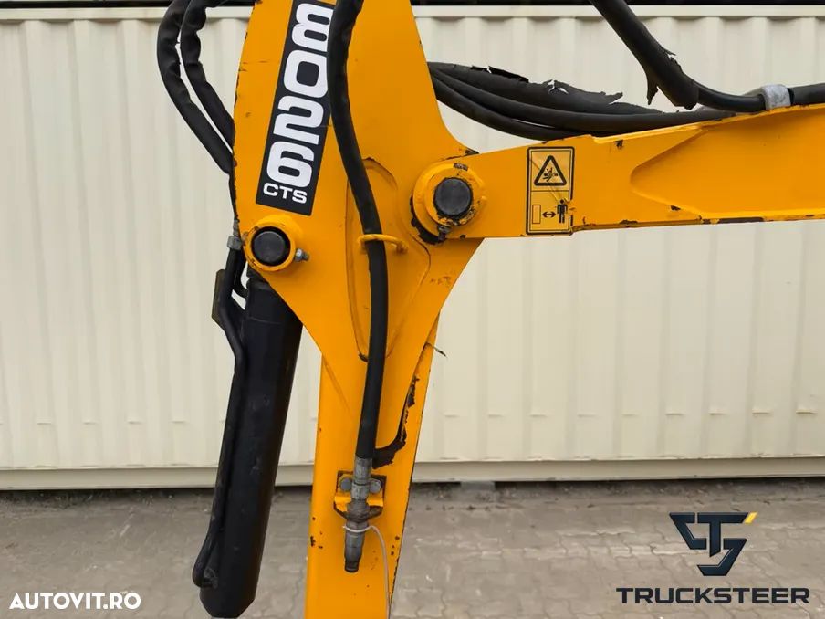 JCB 8026 CTS | JoyStick | Lama Nivelatoare - 7