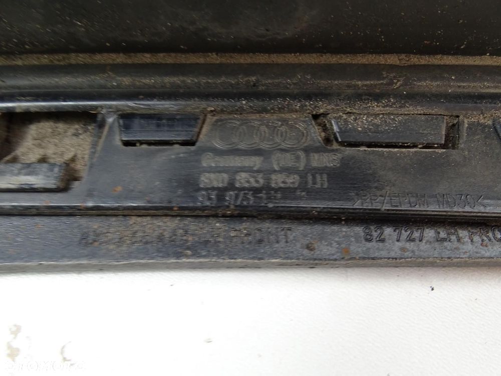 LISTWA NAKŁADKA PROGU PROGOWA LEWA S-LINE 8X0853859 AUDI A1 8X 3D LY9B - 9