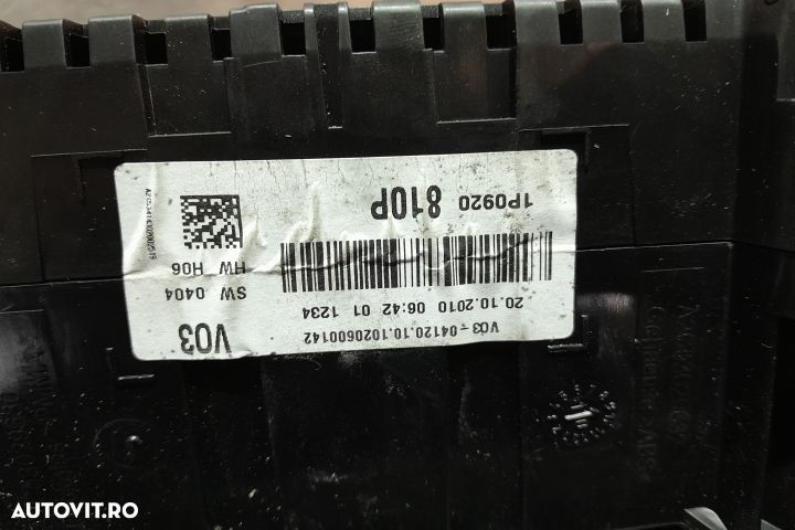Ceasuri bord 1P0920810P 1P0920810P Seat Leon 2 1P [facelift] [2009 - - 5