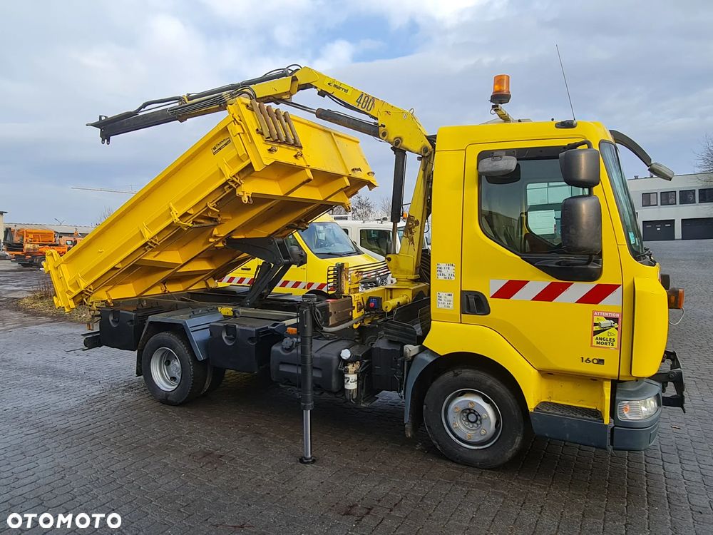 Renault Midlum 160DXi Wywrotka 3 str HDS HMF Specjalny Czołownica Solarka Piaskarka - 6