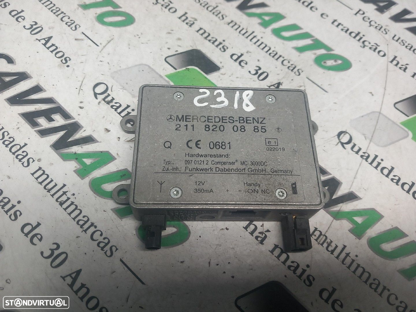 Módulo Eletrónico Mercedes-Benz C-Class (W203) - 2