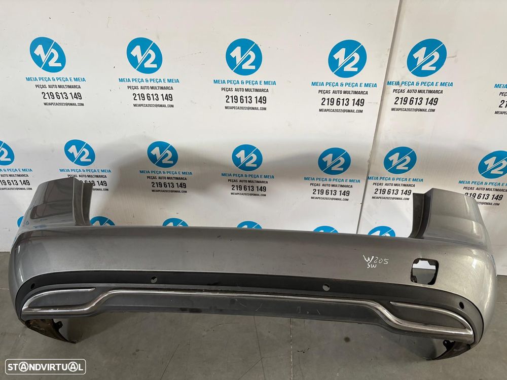 Parachoques traseiro Mercedes W205 Carrinha de 2016 - 1