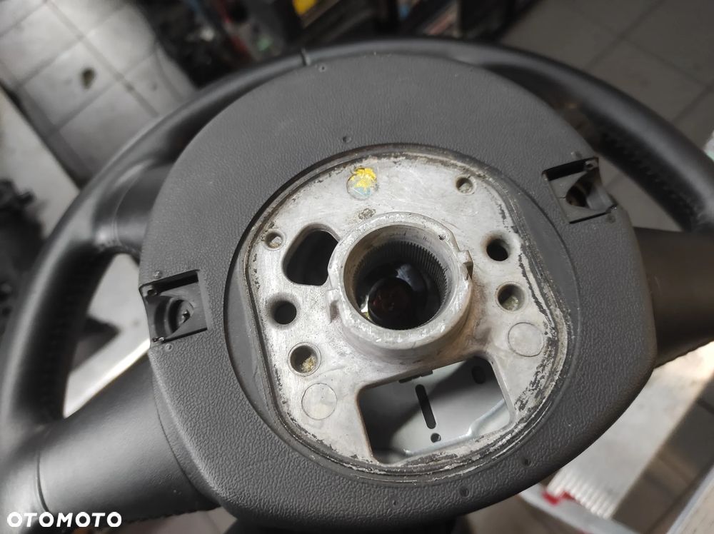 KIEROWNICA 4 RAMIENNA SKÓRZANA SKÓRA MULTIFUNKCJA S LINE AUDI A3 8P A4 B6 B7 A5 8T A6 C6 Q5 8R Q7 4L WYSYŁKA !!!!! - 6