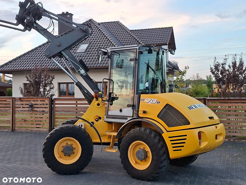 New Holland W70B z Niemiec Łyżka otwierana+Widły - 9