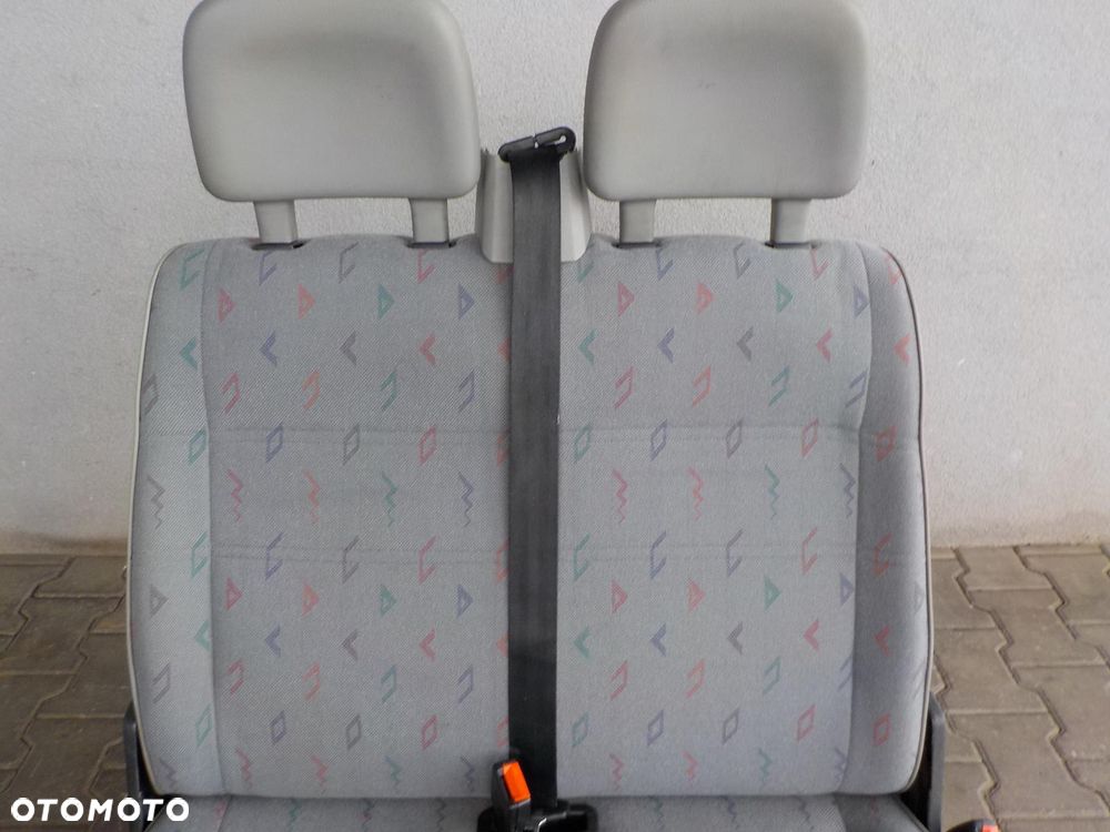 VW T4 SIEDZENIE FOTEL DWÓJKA PODWÓJNY PRZÓD INKA - 4