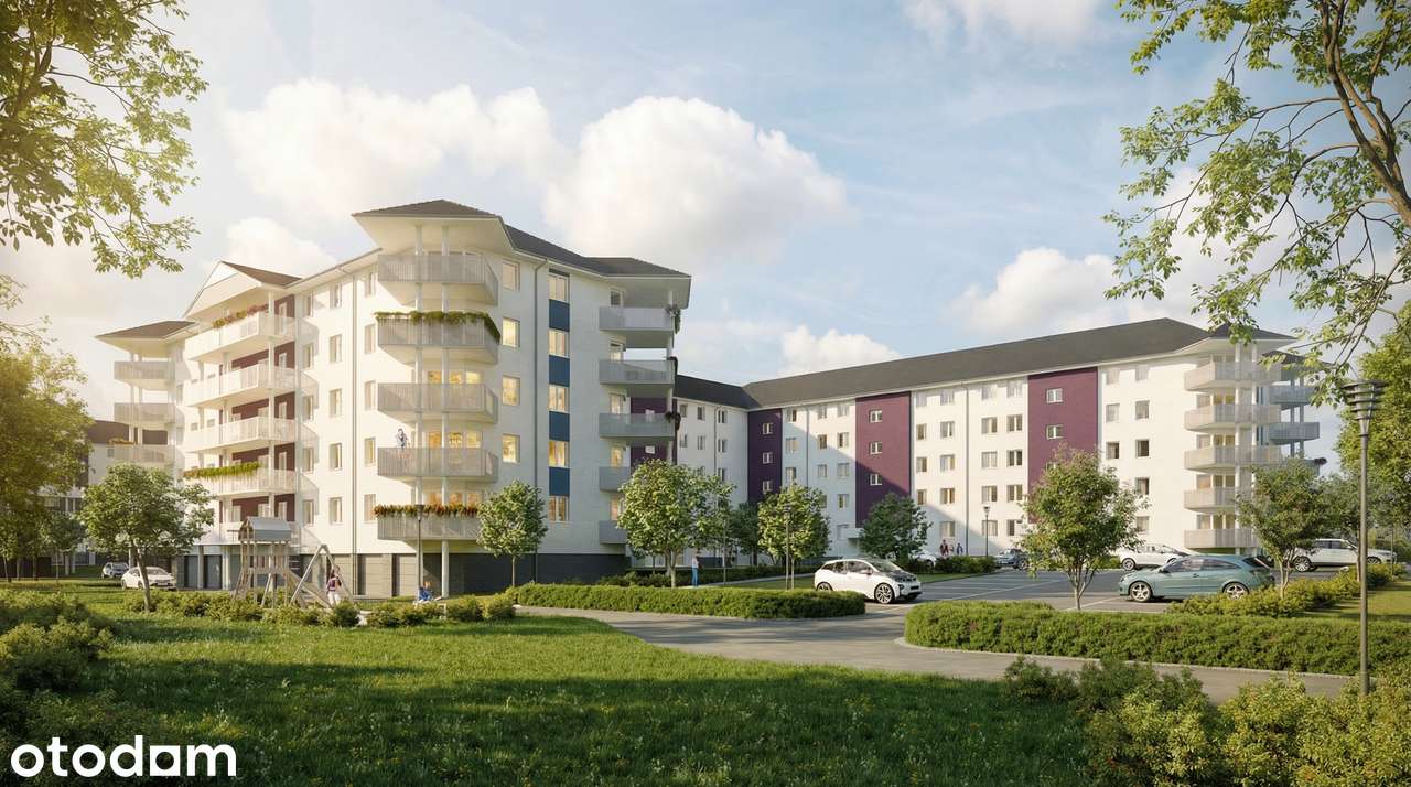 2 pokoje, mieszkanie z balkonem, 36,05m²