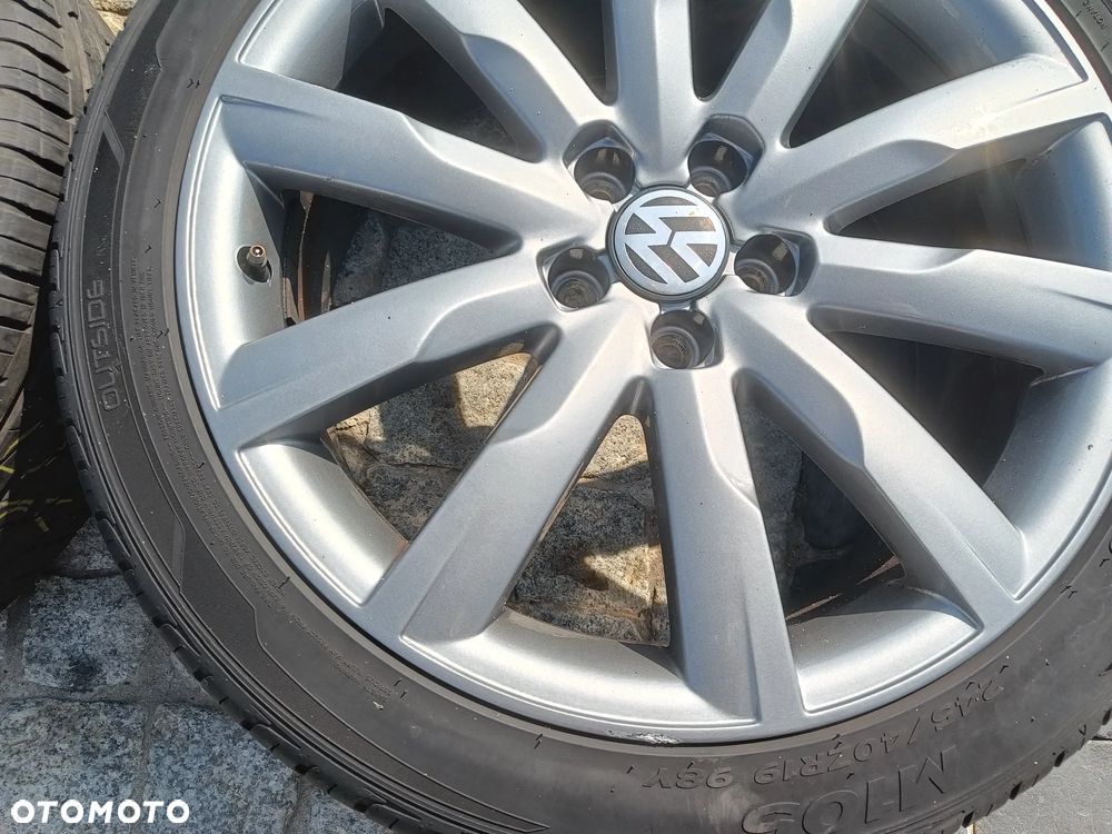 Felgi Aluminiowe 19 5x112 8Jx19H2 ET39 Audi Q5 SQ5 8R0601025B Koła VW Seat Skoda - 9