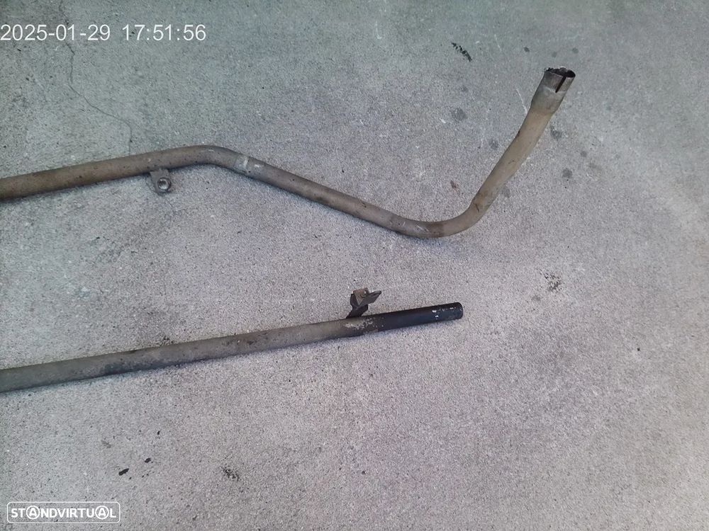 Renault 4F/4L tubo escape - 4