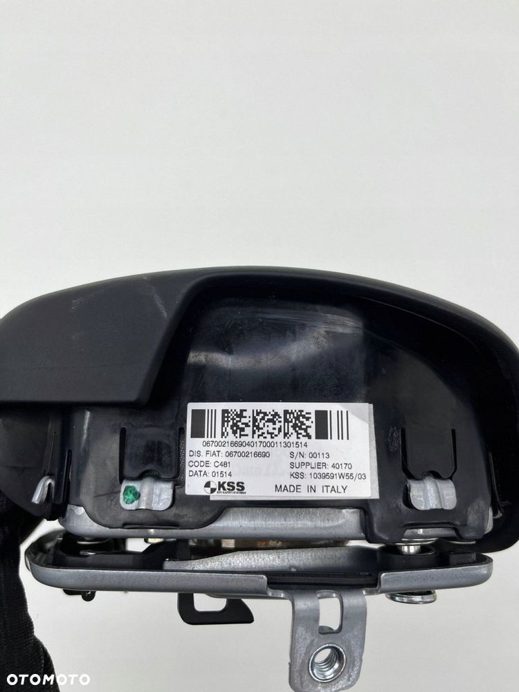 MASERATI QUATTROPORTE VI PODUSZKA AIRBAG KIEROWCY ORYGINAŁ 6700216690 - 9