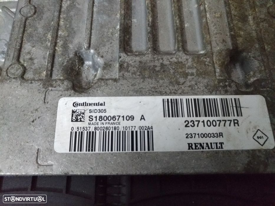 Renault Megane III Dci 105cv Centralina Motor USM , BCM X95 , Cartão - 2