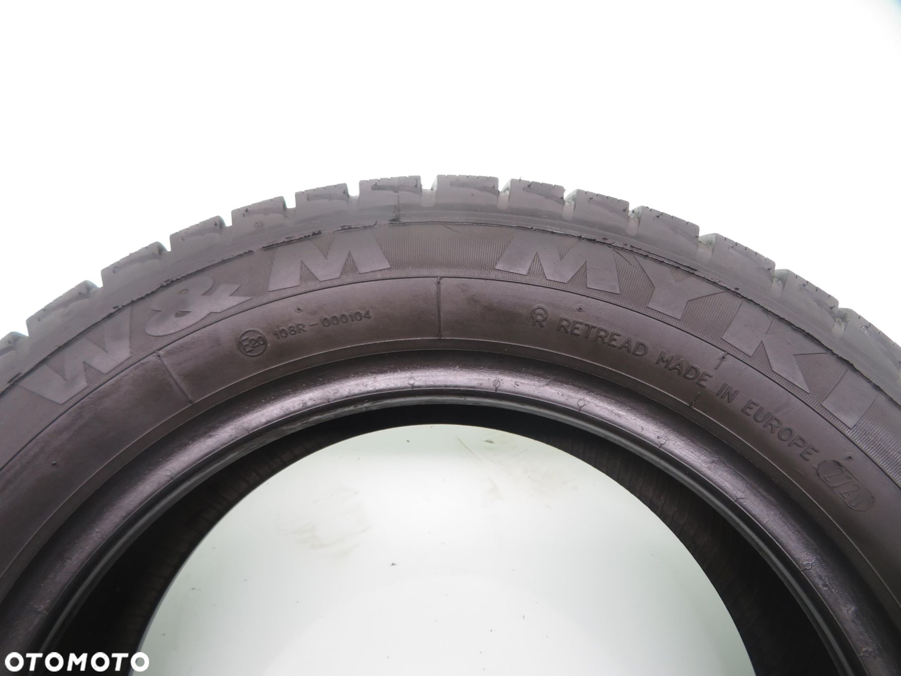2x 185/60R15 OPONY ZIMOWE BIEŻNIKOWANE W&M Myki Winter 4 84T - 3