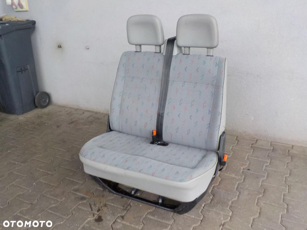 VW T4 SIEDZENIE FOTEL DWÓJKA PODWÓJNY PRZÓD INKA - 2