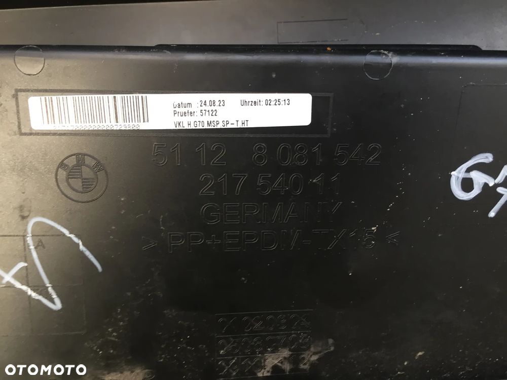 ZDERZAK Tylni - BMW Serii 7 G70 - 8081542 - 5