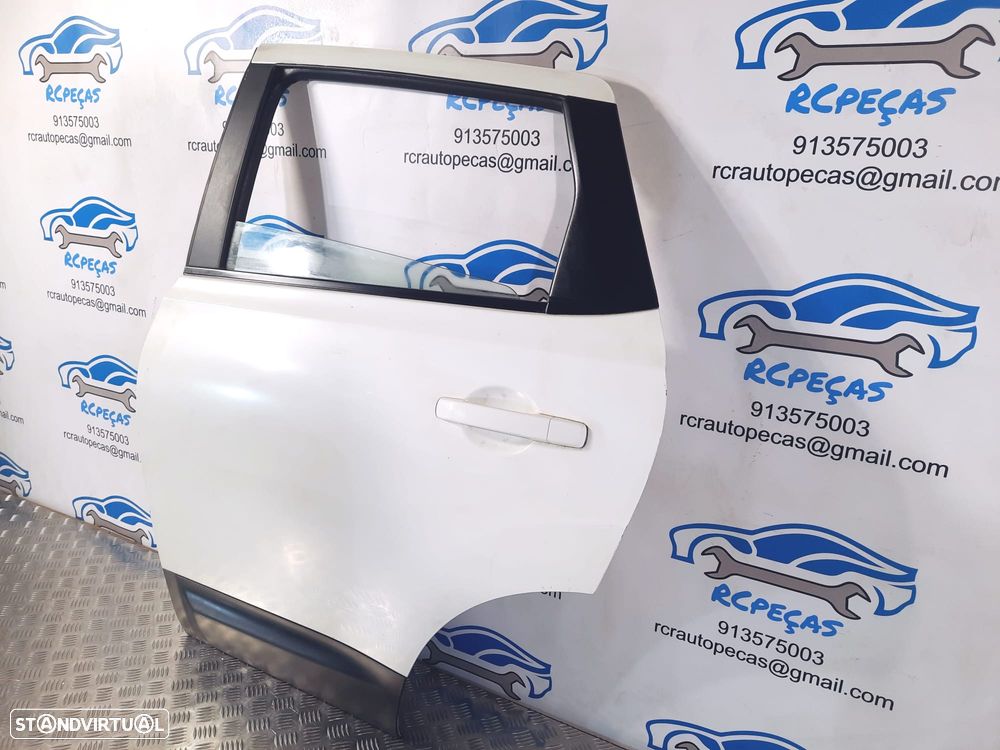 PORTA TRASEIRA TRÁS ESQUERDA NISSAN QASHQAI J10 H2101JD0MC QASHQAI +2 FECHO ELEVADOR MOTOR PUXADOR VIDRO - 13