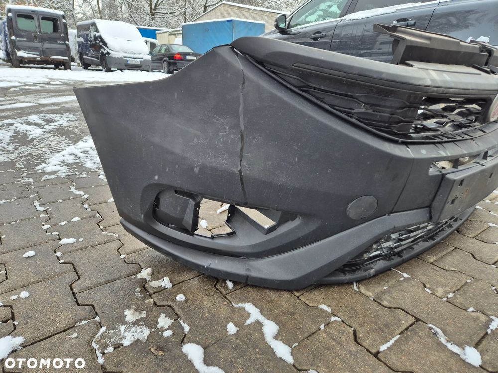 ZDERZAK PRZÓD ATRAPA FIAT DOBLO II LIFT  15-22r. - 2