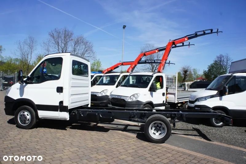 Iveco 35C15 żuraw wywrotka kiper HDS skrzynia - 15