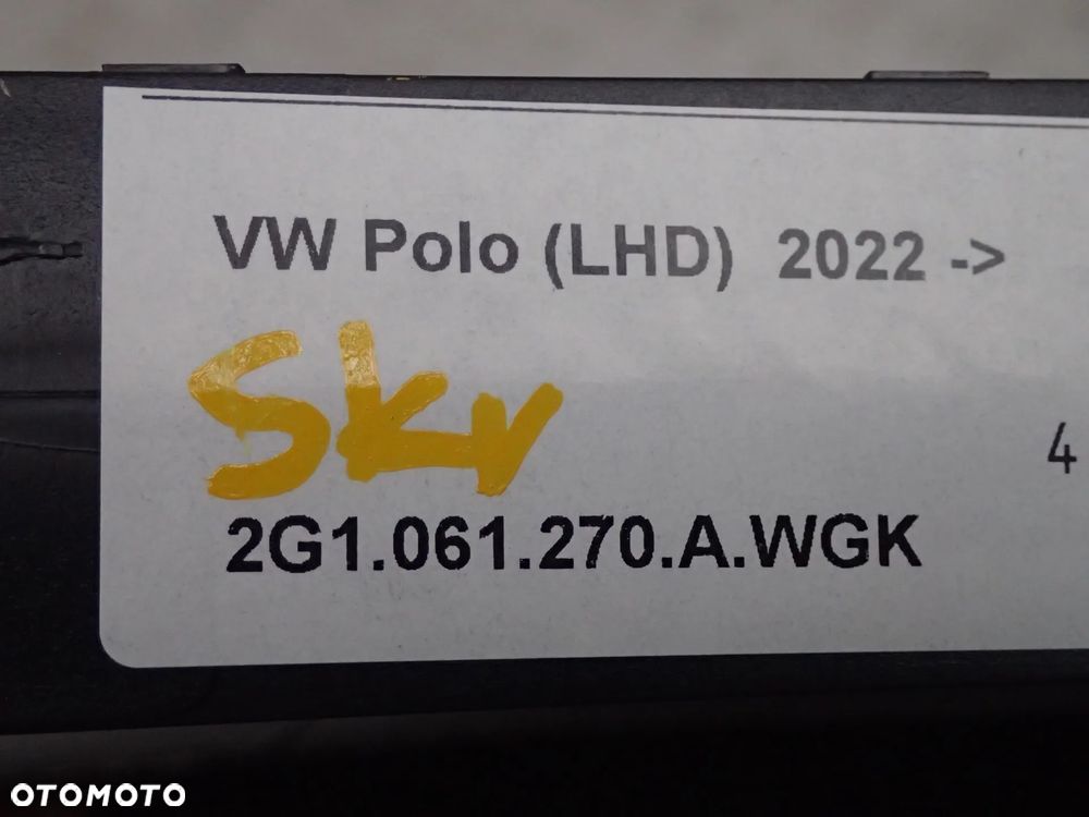 DYWANIKI VW POLO 2G1061270A - 3