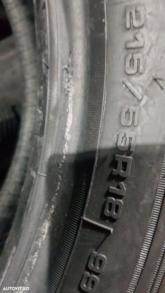 Anvelope 2x215 55 18 dunlop iarnă dot 19 mm 5.7 - 6