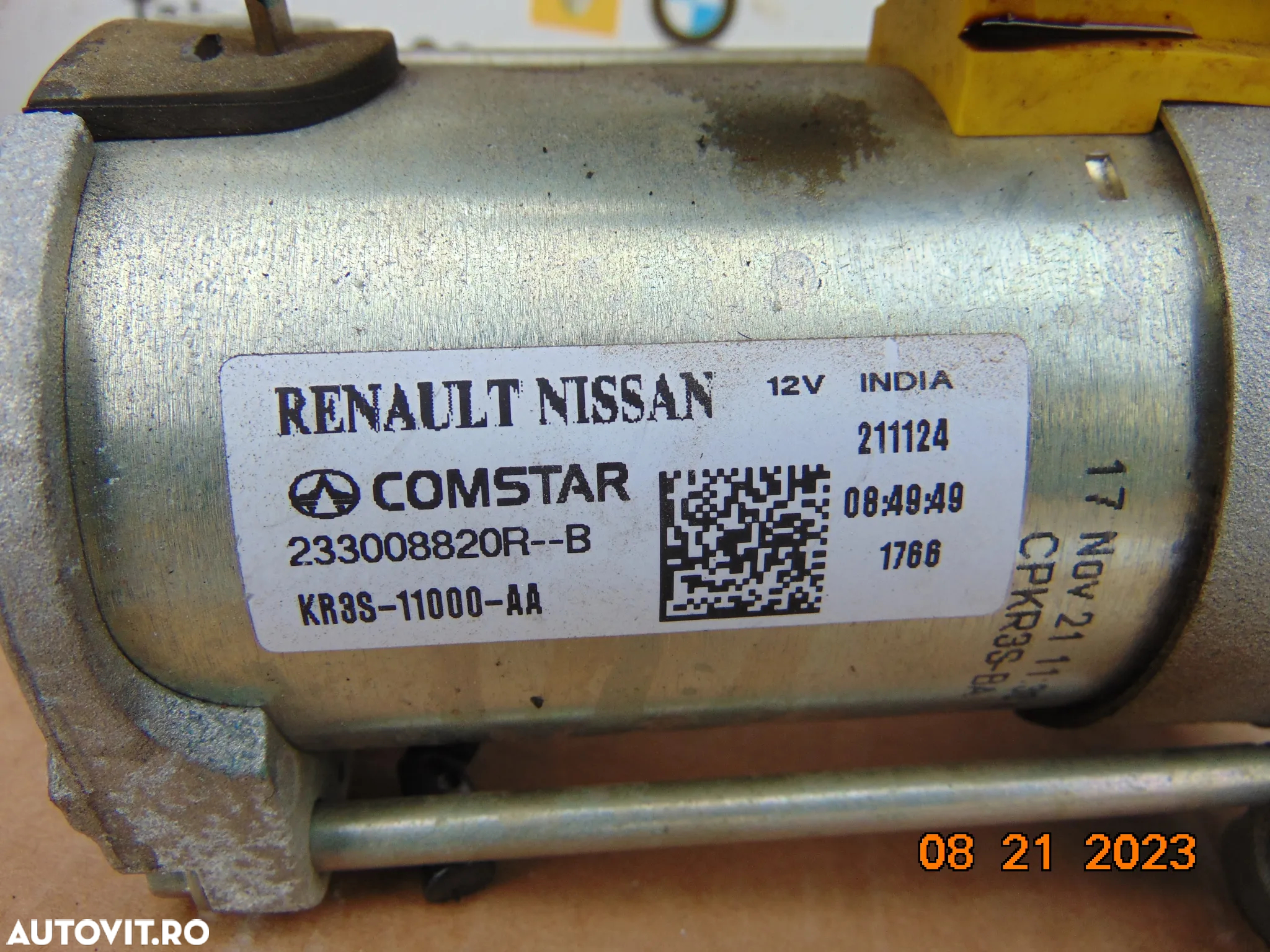 Electromotor dacia 1.0 Logan duster mcv sandeo jogger 1.0tce renault clio 5 captur nissan juke micr - 2