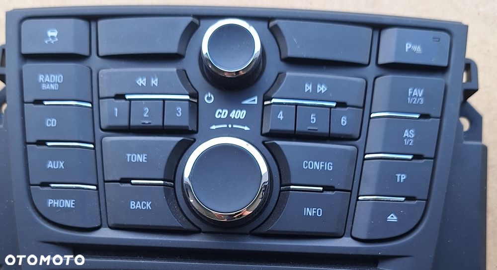 RADIO CD 400 - 20983513 UZZ - OPEL ASTRA J /2010 rok / EUROPA - 1