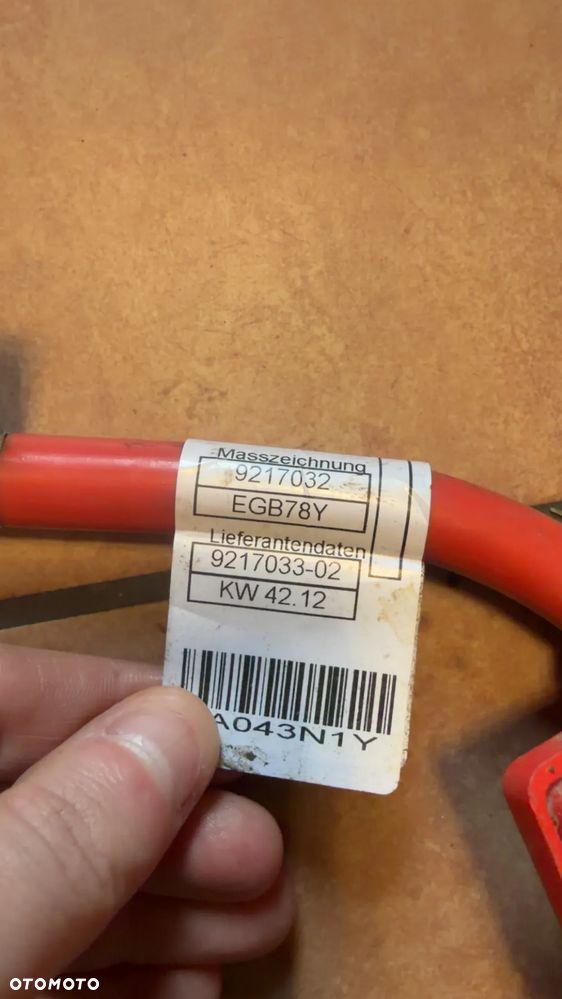 KLEMA PLUSOWA PIROTECHNICZNA BMW F01 F02 9217033 - 3