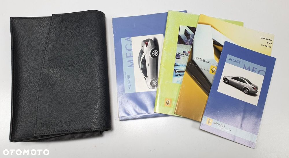 INSTRUKCJA OBSŁUGI + ETUI RENAULT MEGANE II CABRIO - 1