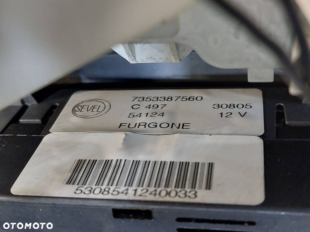 PANEL NAWIEWU PEUGEOT BOXER I LIFT JUMPER I DUCATO II 7353387560 - 3