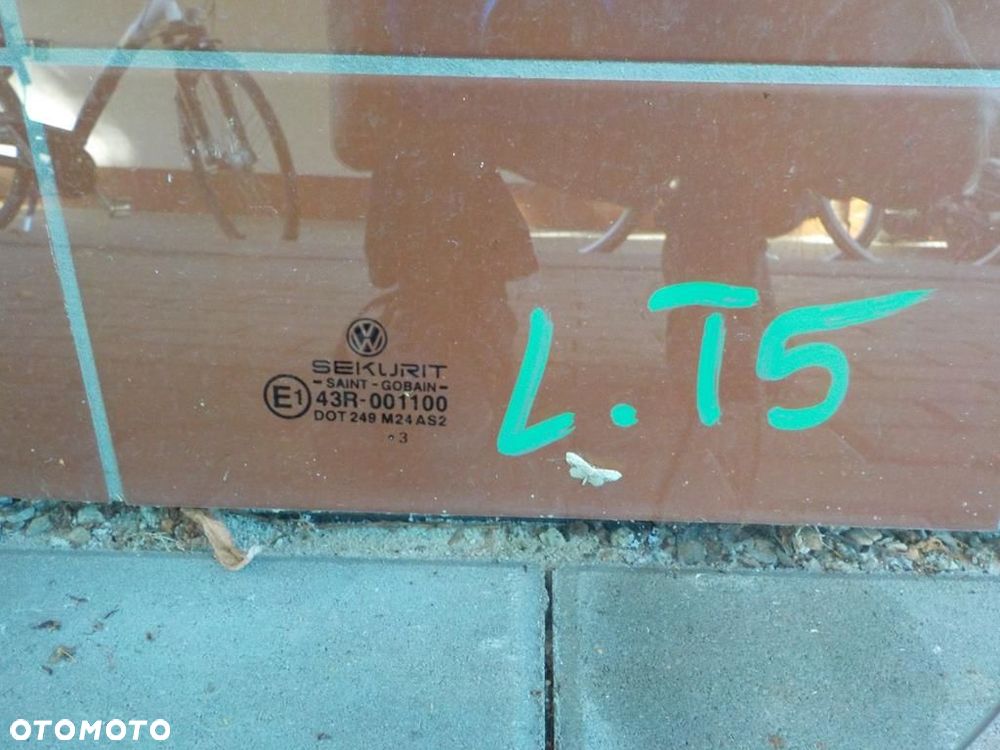 VW T5 SZYBA LEWA DRZWI LEWYCH KIEROWCY - 2