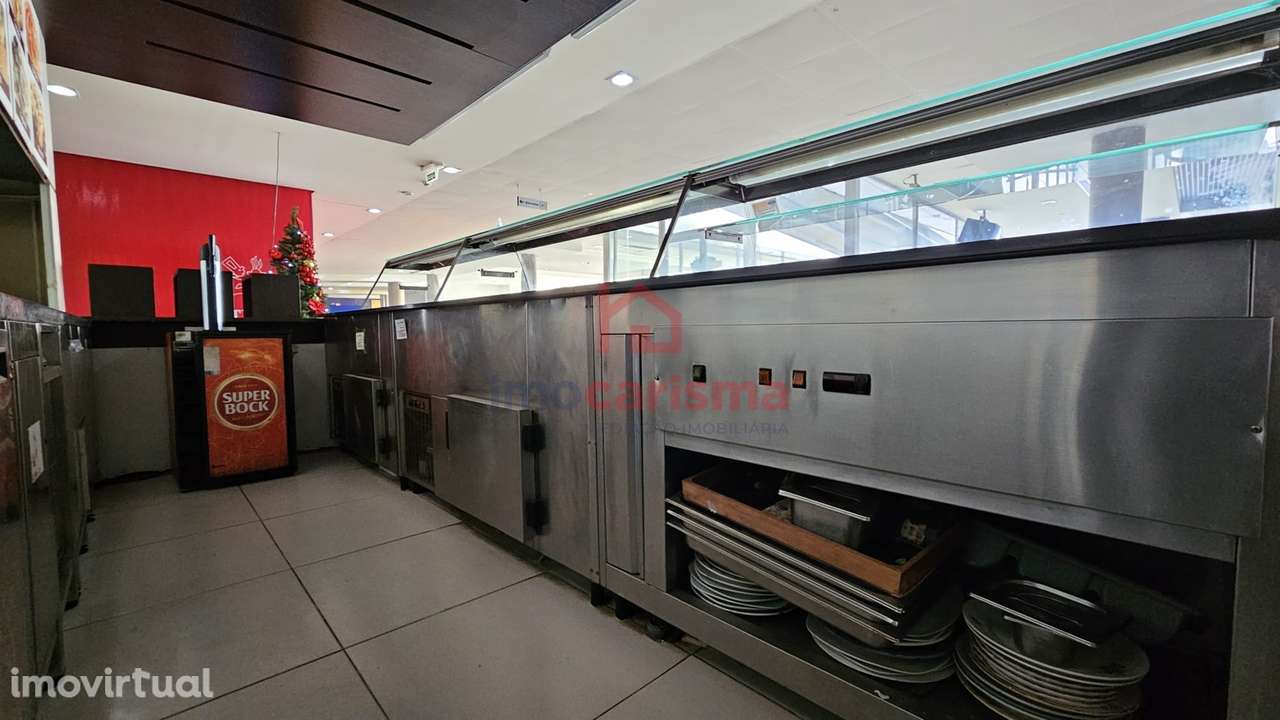 Espaço Comercial de Restauração no Fórum Vizela para Arrendamento - Grande imagem: 4/8