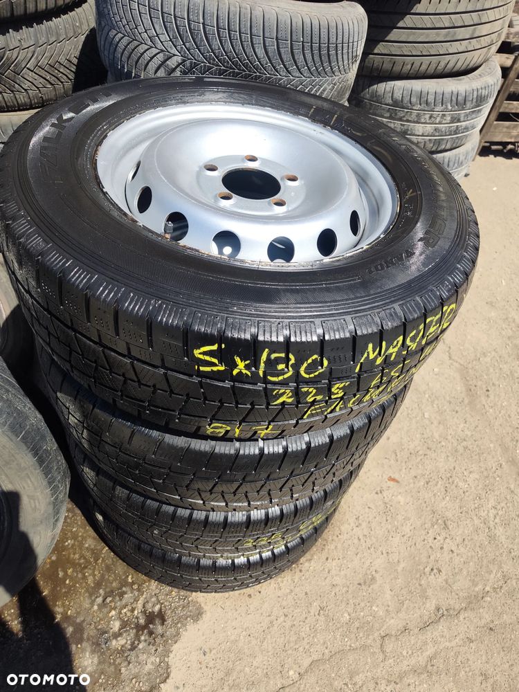 5x130 Felgi Stalowe Stal 16C 16 C Koła Zimowe Zima RENAULT MASTER OPEL MOVANO NISSAN INTERSTAR 8mm Legnica ALU-RAD 225/65 - 2