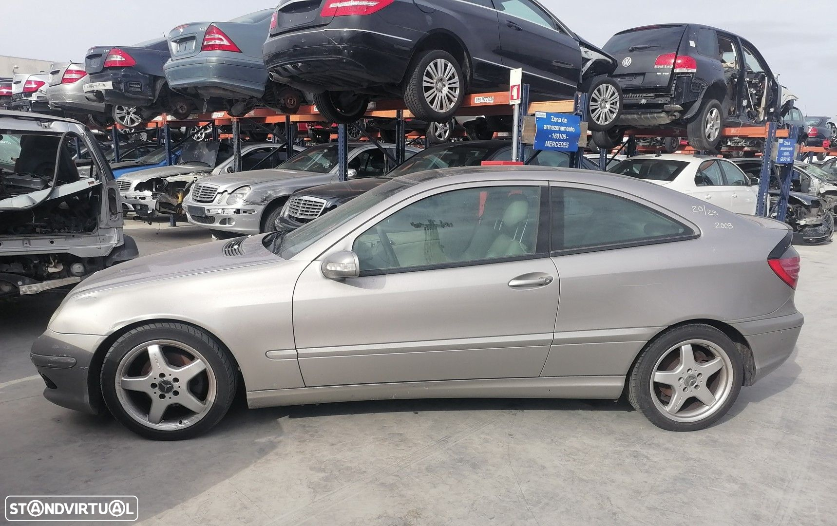 Peças Mercedes-Benz C-Class Coupe(W203) 2000 a 2007 - 12