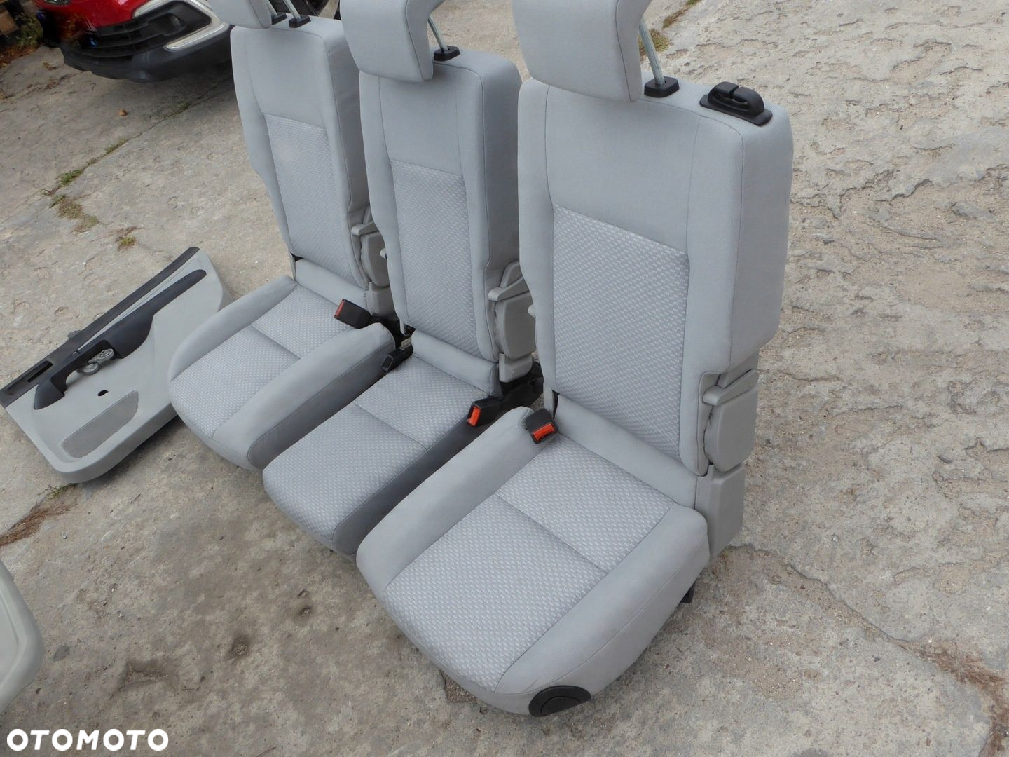 fotele tapicerka kanapa przód tył boczki lewy prawy FORD FOCUS C-MAX MK1 EU - 10