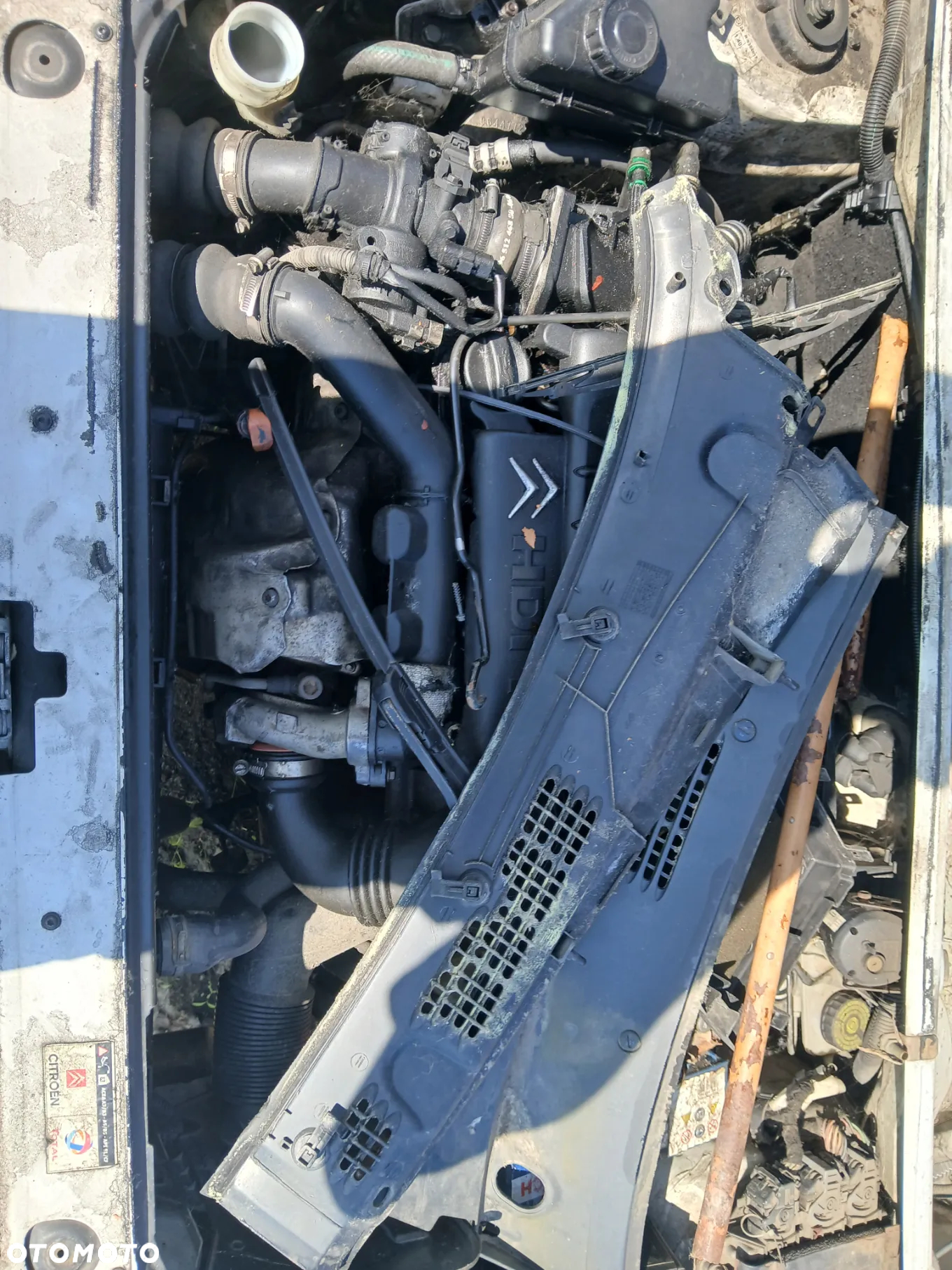 citroen berlingo I lift silnik 1.6 HDI DV6B skrzynia BVM5 napęd sanki belka wahacz wahacze zacisk - 3