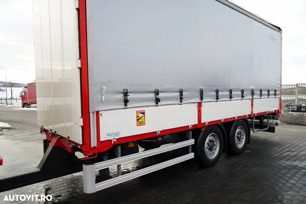 Volvo FH 460 / COMBINAT TANDEM / 120 M3 / TRAVERSE / DROPSIDE / I-PARK COOL / PODEA RESISTENTĂ / LIFT / AXE RIDICATĂ / DIRECȚIE - 9