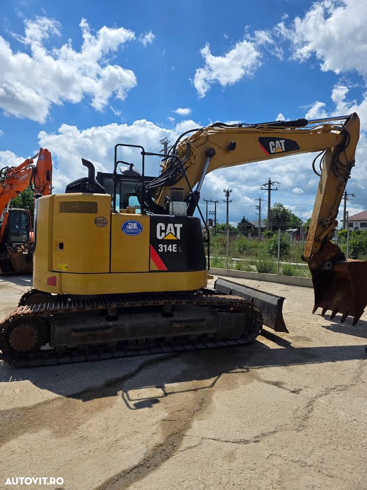 Caterpillar 314 E LCR excavator compact cu lama - 12
