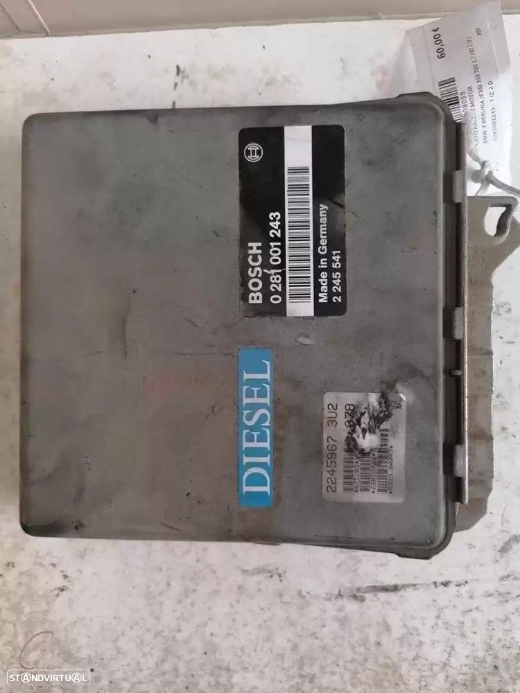 CENTRALINA MOTOR UCE BMW 3 1997 -12572011 - 2