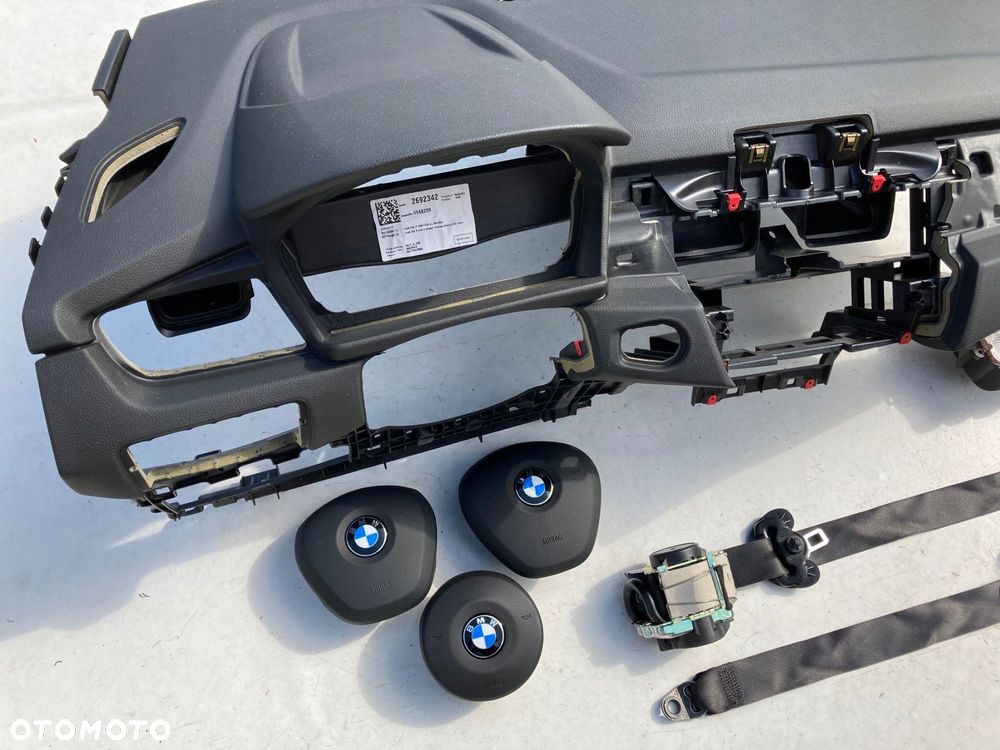 bmw 2 f45 f46 deska kokpit konsola poduszki pasy - 4
