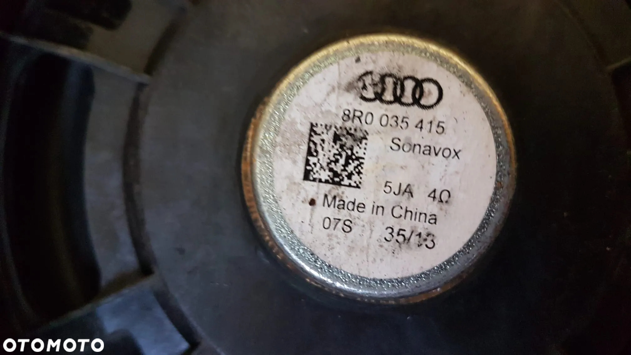GŁOŚNIK DRZWI PRZÓD TYŁ AUDI A4 A5 Q5 8R0035415 8R0035411 - 2