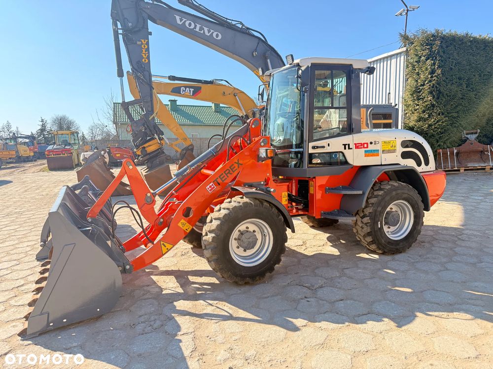 Terex TL120 ładowarka , Import Niemcy. szufla do wyboru. DŁUGIE ramię - 5