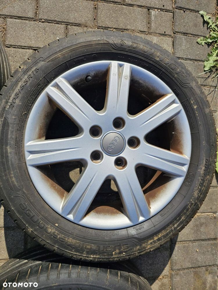 koła aluminiowe 8p0071496666 audi 205/55r16 - 5