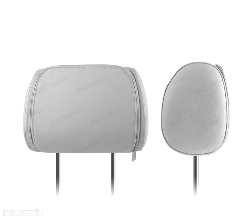 ENCOSTO DE CABEÇA MULTIMEDIA 7 PULGADAS HD USB SD COR EM CINZA - 2